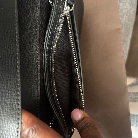 NWT KARL LAGERFELD PARISKosette Shoulder Bag   BLACK w color letters - Picture 12 of 13